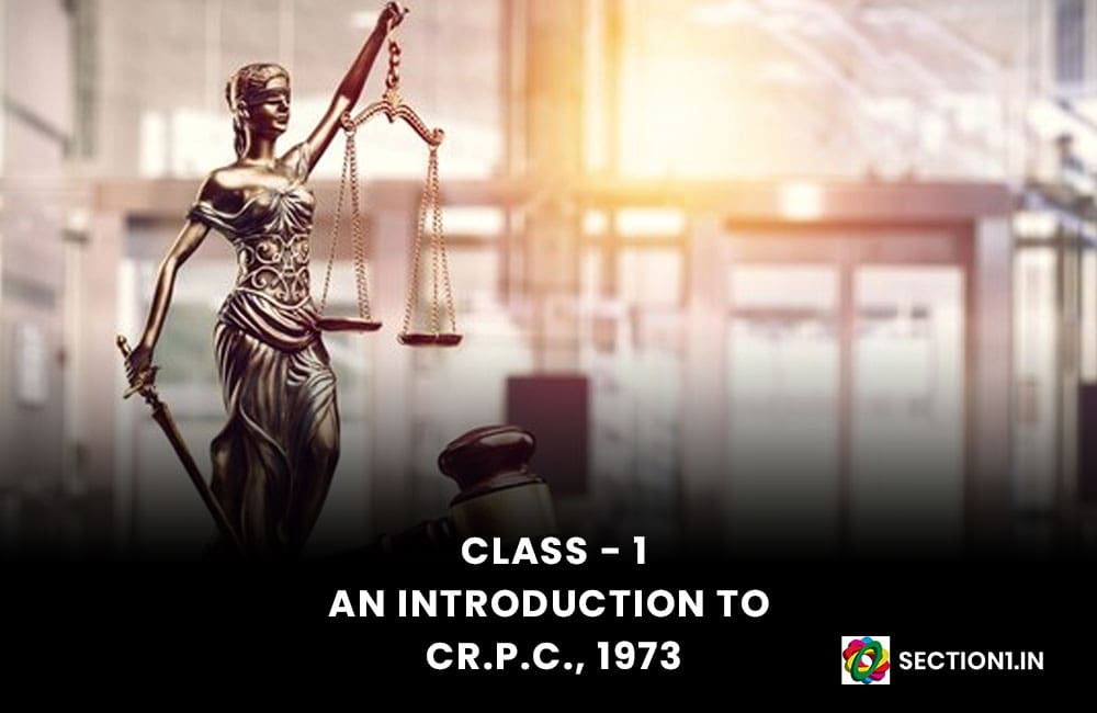 Class 3 – CRIMINAL PROCEEDINGS – GENERAL PROVISIONS – CRIMINAL COURT POWERS.