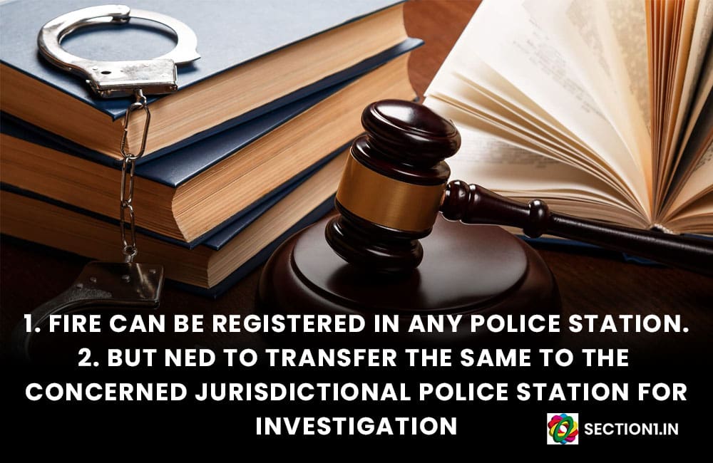 WHETHER FIR CAN BE REGISTRERED IN ANY POLICE STATION?