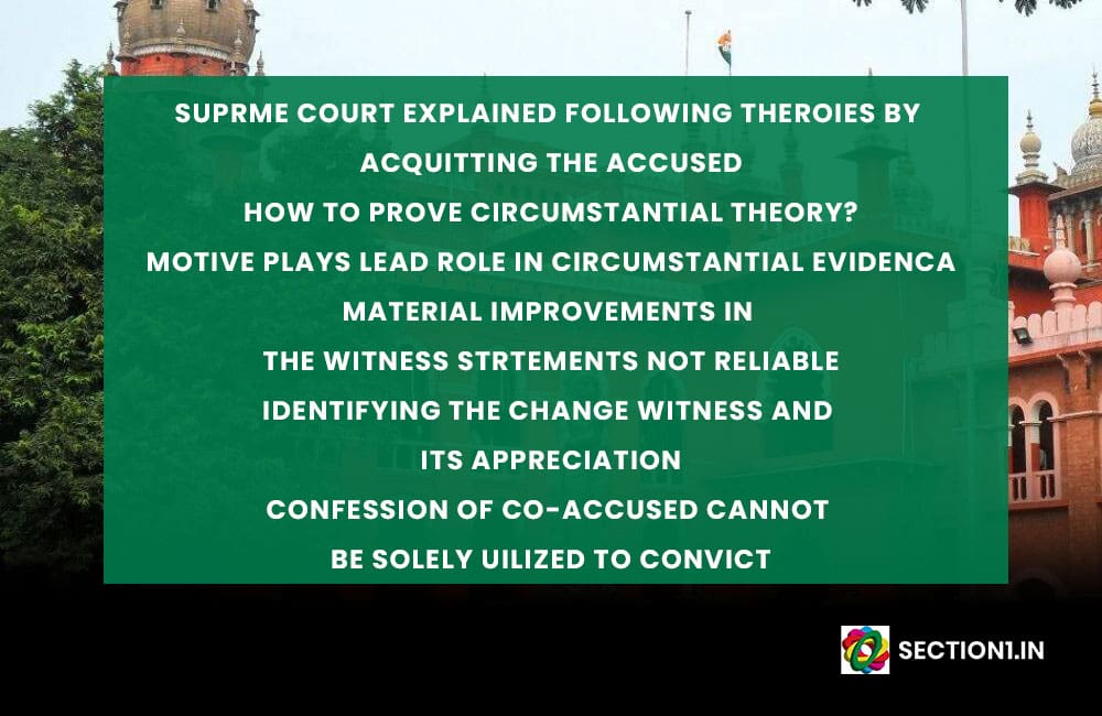 Acquittal – circumstantial evidence