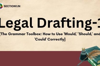 Legal Drafting-1