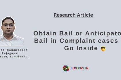 complaint and bail