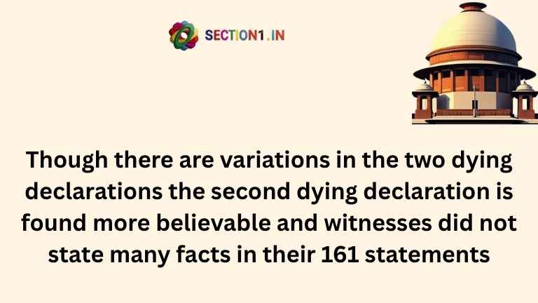 dying declarations