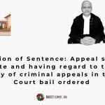 suspension of sentence