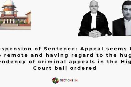 suspension of sentence