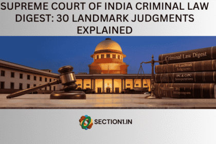 Criminal Law Digest Title
