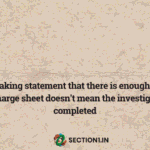 charge sheet